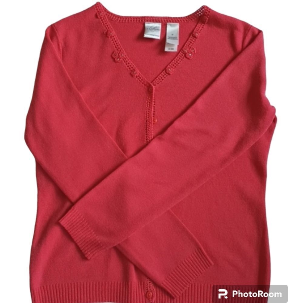 EMMA JAMES NWOT Women's Pink Sz M Long Sleeve Top